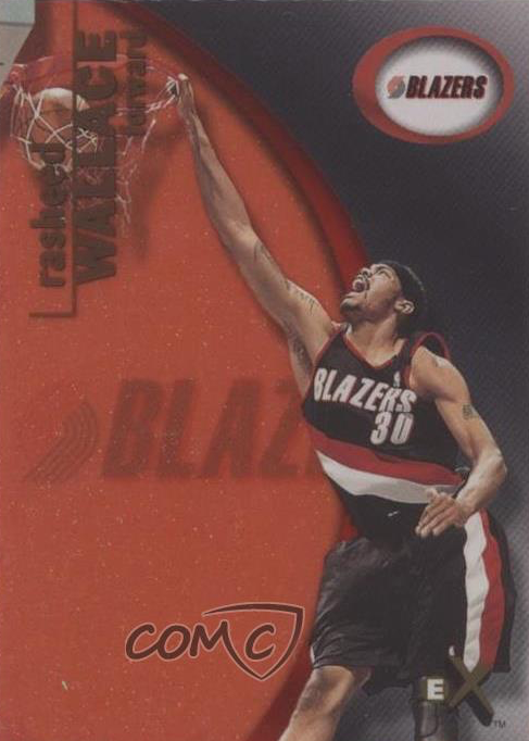Rasheed Wallace 2000 Fleer E-X #74 Essential Credentials /201 
