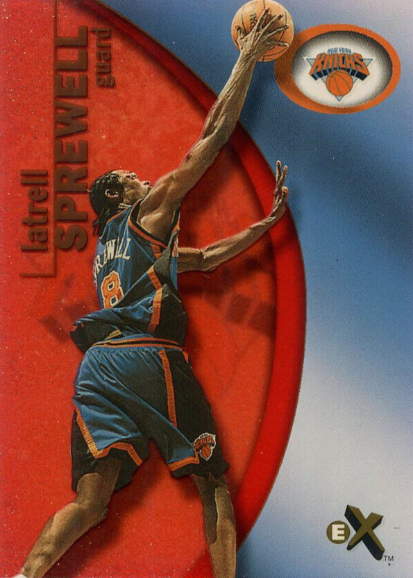 Latrell Sprewell 2000 Fleer E-X #59 Essential Credentials /201 