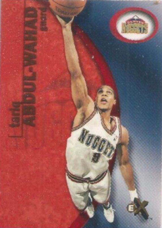 Tariq Abdul-Wahad 2000 Fleer E-X #21 Essential Credentials /201 BGS 10 PRISTINE