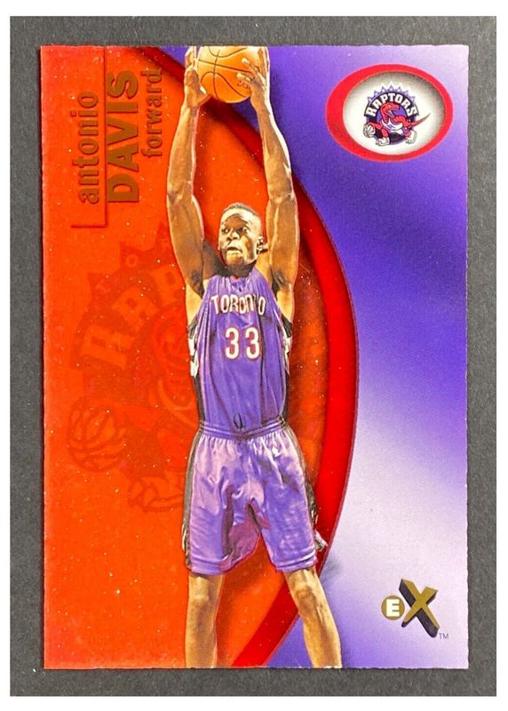 Antonio Davis 2000 Fleer E-X #89 Essential Credentials /201 RAW