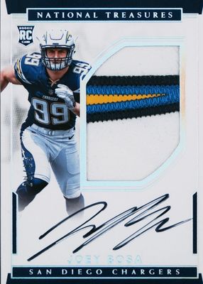 2016 National Treasures #103 Rookie Patch Auto - Holo Silver /25