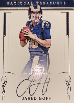 2016 National Treasures #1 Rookie Signatures (/25)