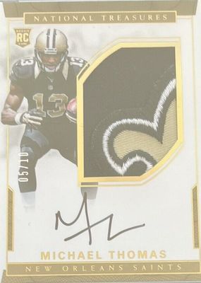 2016 National Treasures #113 Rookie Patch Auto - Gold /10