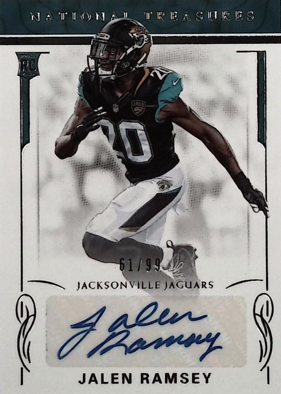 Carte à Collectionner Jalen Ramsey - Édition Limitée Short Print - Panini Football - État Proche Du Neuf