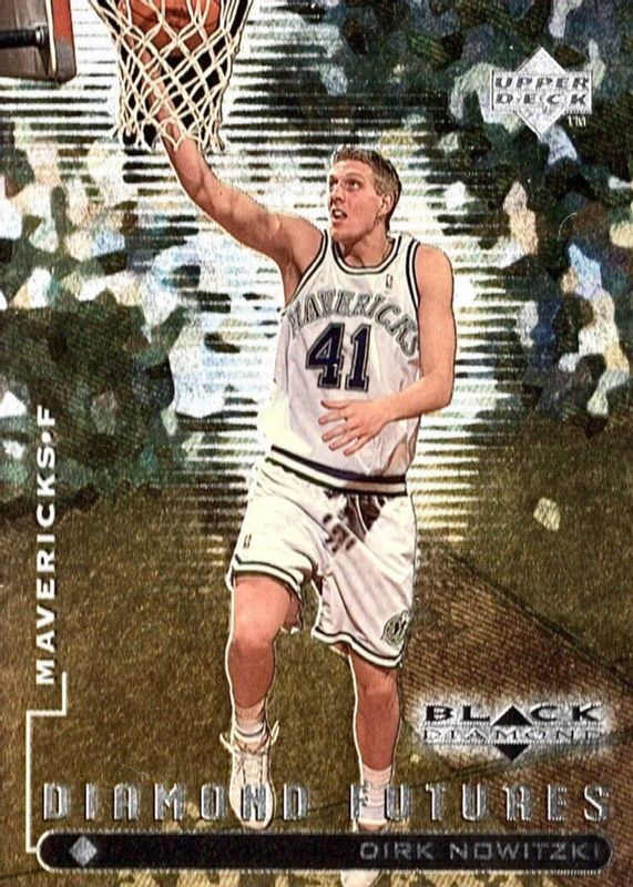 Dirk Nowitzki 1998 Upper Deck Black Diamond #92 Base Rookie PSA 10