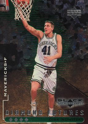 1998 Upper Deck Black Diamond #92 Quadruple Diamond /50