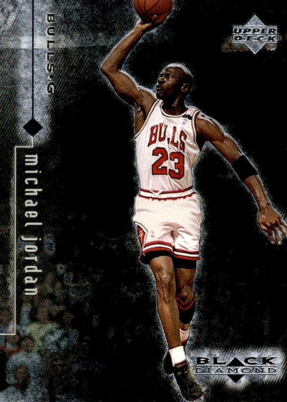 Michael Jordan 1998 Upper Deck Black Diamond #8 Base BGS 10 PRISTINE