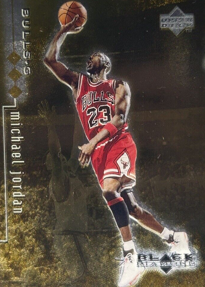 Michael Jordan 1998 Upper Deck Black Diamond #22 Triple Diamond 