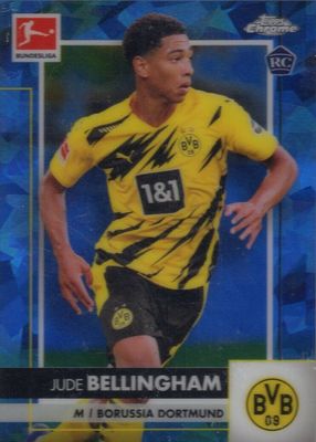 Jude Bellingham 2022 Topps Chrome UEFA Club Competitions #22 Blue 