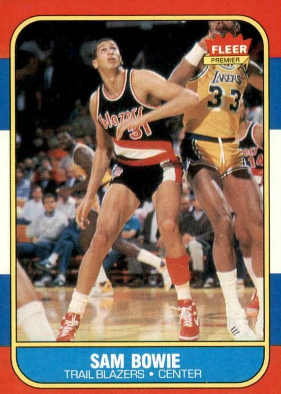 Sam Bowie 1986 Fleer #13 Base Rookie PSA 10