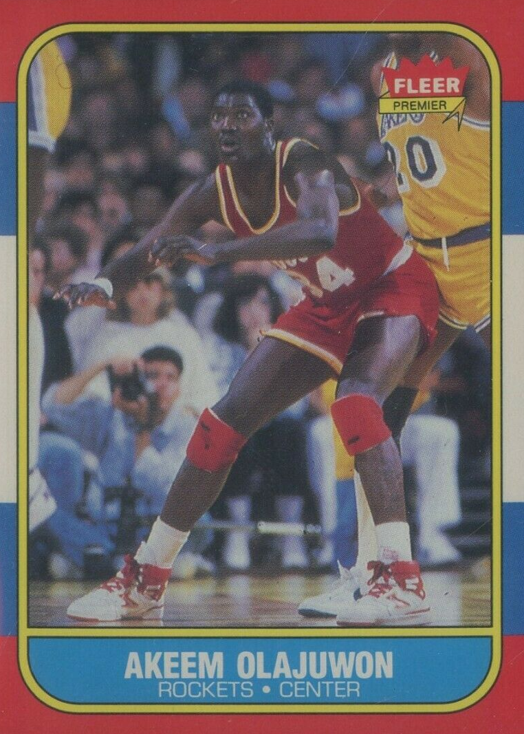 Hakeem Olajuwon Basketball Cards Price Guide - Sports Card Investor