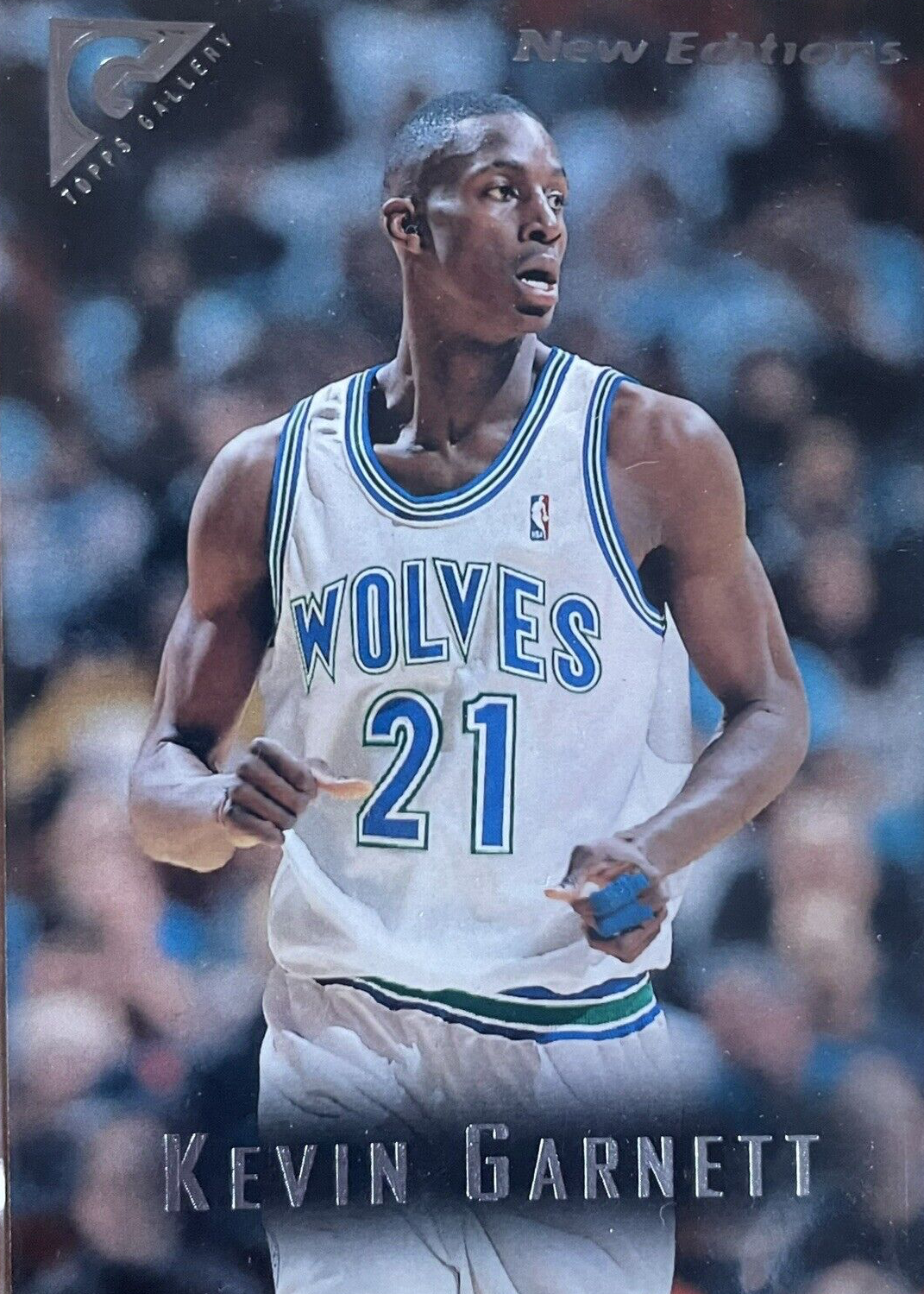 Kevin Garnett 1995 Topps Gallery #41 Base Price Guide
