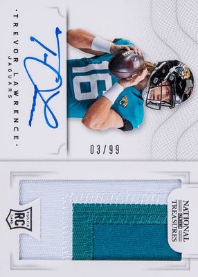 2021 National Treasures #CRS-TL Crossover Rookie Patch Autographs /99