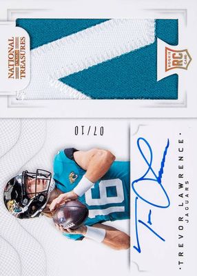 2021 National Treasures #CRS-TL Crossover Rookie Patch Autographs - Holo Gold /10