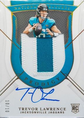 2021 National Treasures #PPA-TL Prodigy Patch Autographs - Holo Gold /10