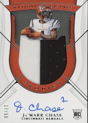 2021 National Treasures #PPA-JC Prodigy Patch Autographs /99