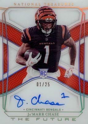 2021 National Treasures #TF-JC The Future Autographs - Holo Silver /25