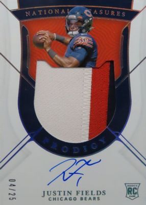 2021 National Treasures #PPA-JF Prodigy Patch Autographs - Holo Silver /25