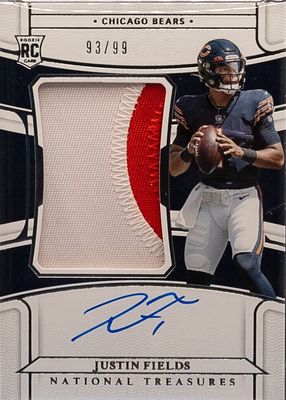 2021 National Treasures #159 Rookie Patch Auto /99