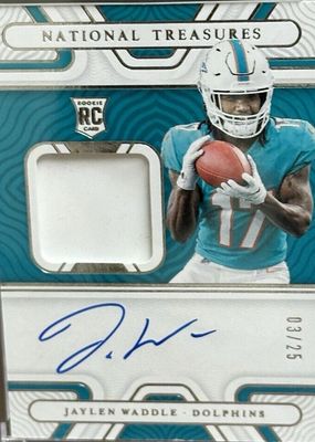 2021 National Treasures #RGS-JW Rookie Gloves Signatures /25