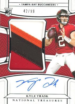 2021 National Treasures #164 Rookie Patch Auto /99