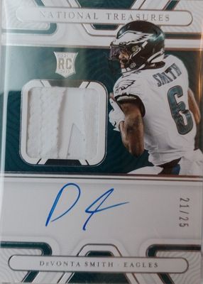 2021 National Treasures #RGS-DS Rookie Gloves Signatures /25