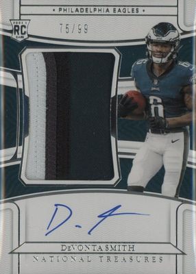 2021 National Treasures #160 Rookie Patch Auto /99