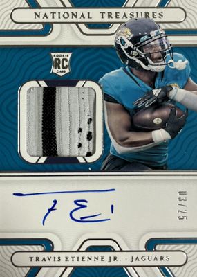 2021 National Treasures #RGS-TE Rookie Gloves Signatures /25