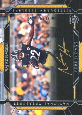 2021 National Treasures #FP-NH Rookie Signatures Field Pass /99