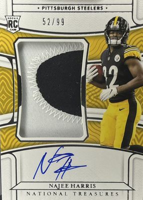 2021 National Treasures #168 Rookie Patch Auto /99