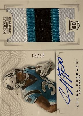 2021 National Treasures #CRS-CH Crossover Rookie Patch Autographs /99
