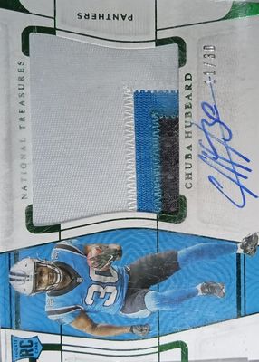 2021 National Treasures #RMS-CH Rookie Material Signatures (/99)