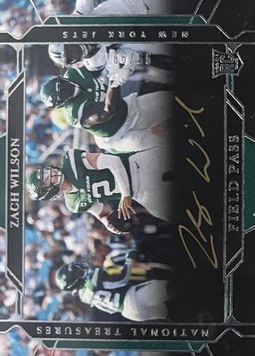 2021 National Treasures #FP-ZW Rookie Signatures Field Pass /99