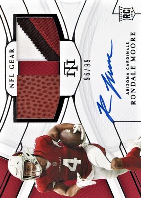 2021 National Treasures #RSC-RM Rookie NFL Gear Signature Combos (/99)
