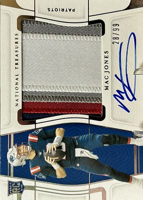 2021 National Treasures #RMS-MJ Rookie Material Signatures (/99)