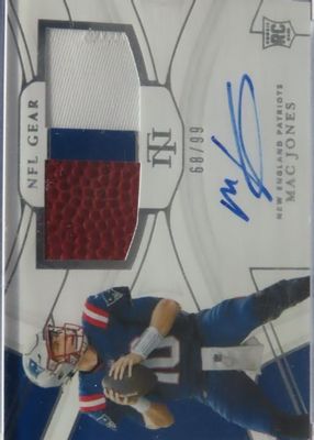 2021 National Treasures #RSC-MJ Rookie NFL Gear Signature Combos (/99)