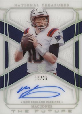 2021 National Treasures #TF-MJ The Future Autographs - Holo Silver /25
