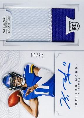 2021 National Treasures #CRS-KM Crossover Rookie Patch Autographs /99