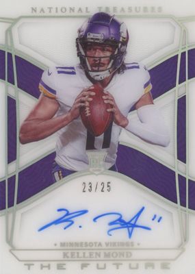 2021 National Treasures #TF-KM The Future Autographs - Holo Silver /25