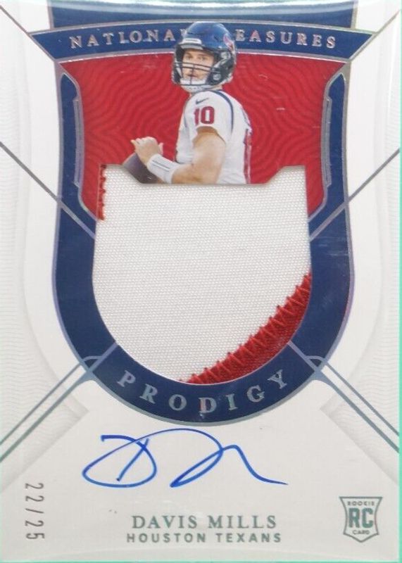 2021 National Treasures #PPA-DM Prodigy Patch Autographs - Holo Silver /25