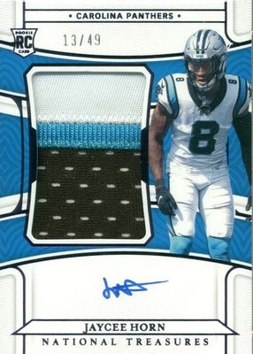 2021 National Treasures #205 Rookie Patch Auto - Purple /49