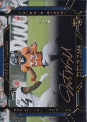 2021 National Treasures #FP-JW Rookie Signatures Field Pass - Gold /25