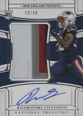 2021 National Treasures #192 Rookie Patch Auto /99