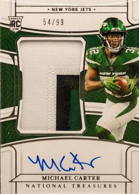 2021 National Treasures #190 Rookie Patch Auto /99