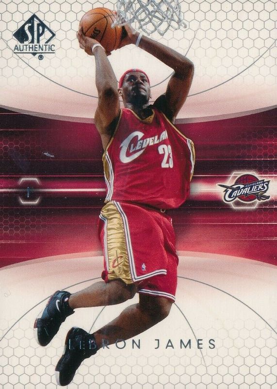 LeBron James 2004 SP Authentic 14 Base Price Guide Sports Card Investor