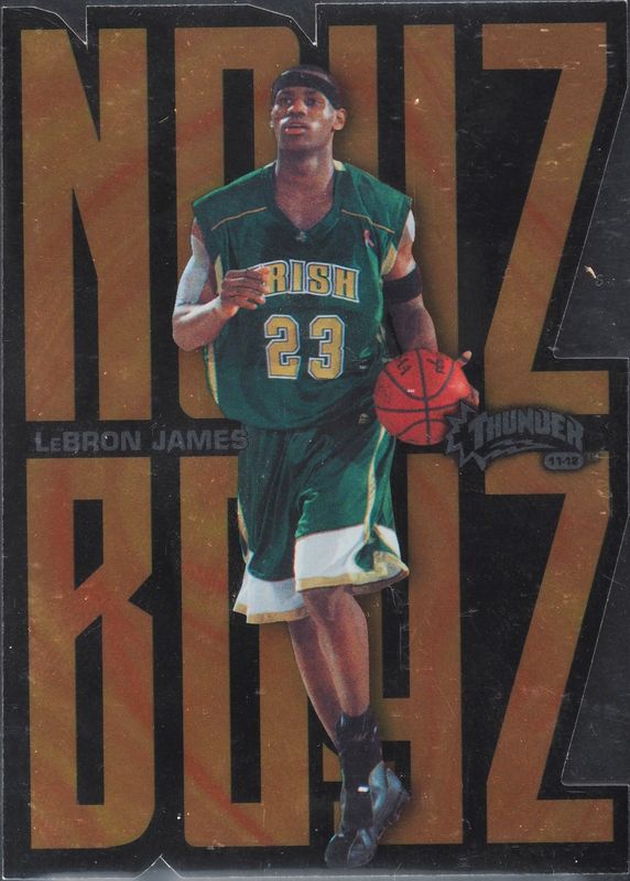 LeBron James 2011 Fleer Retro #20 NB Noyz Boyz PSA 10