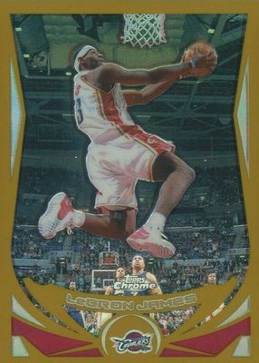 2004 Topps Chrome #23 Gold Refractor /99