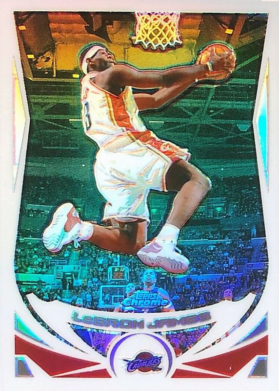 2004 Topps Chrome LeBron James (Refractor)