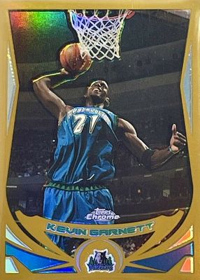 2004 Topps Chrome #21 Gold Refractor /99