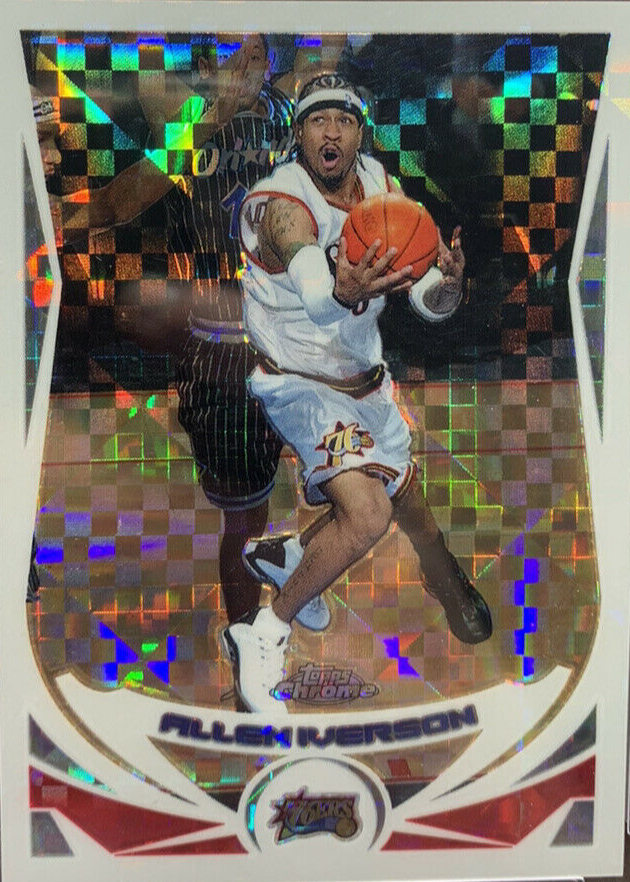 その他 ALLEN IVERSON Bowman Chrome REFRACTOR 7357_19596_3157_CPA-IA_1st